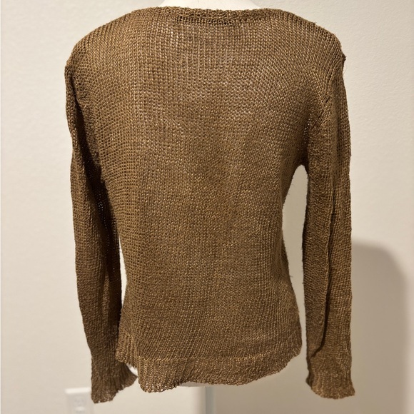 Jenni Kayne Linen Knit Sweater sz Small - Picture 5 of 7